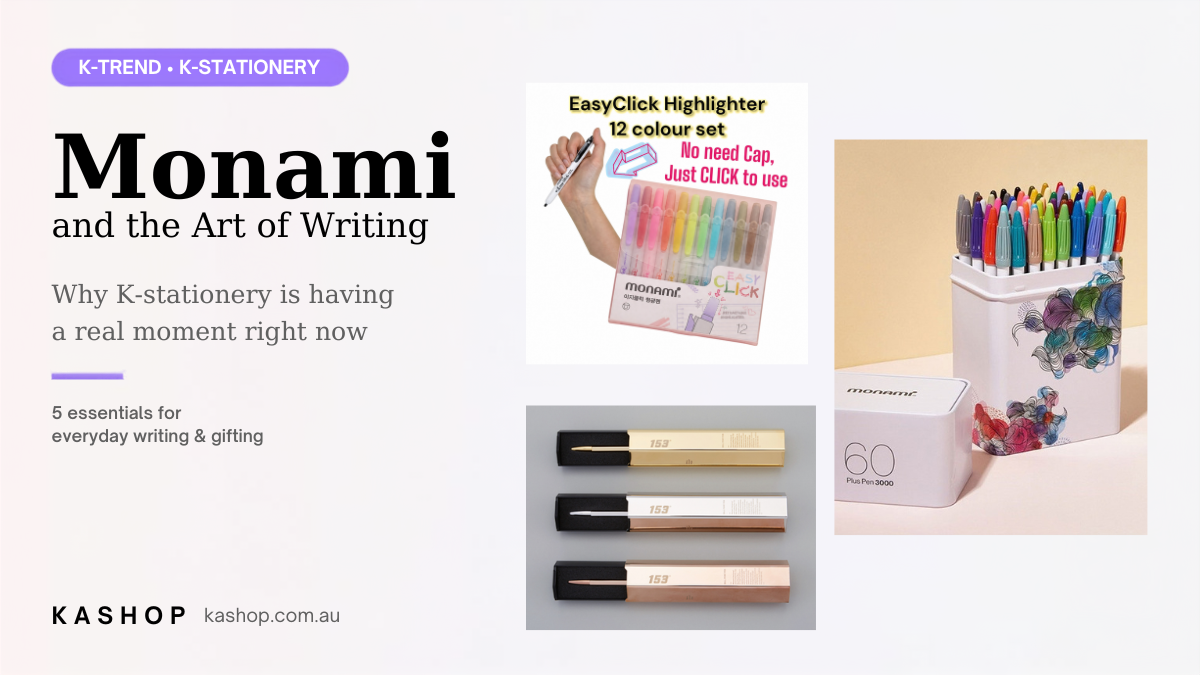 Monami and the Art of Writing: Why K-Stationery Is Having a Moment