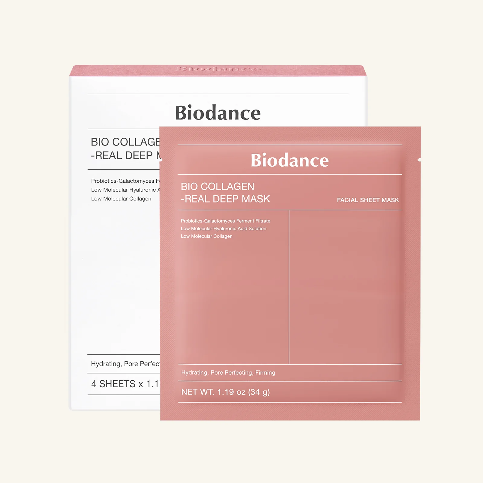 (BIODANCE) Bio Collagen Real Deep Mask 1 Pack(4sheets)