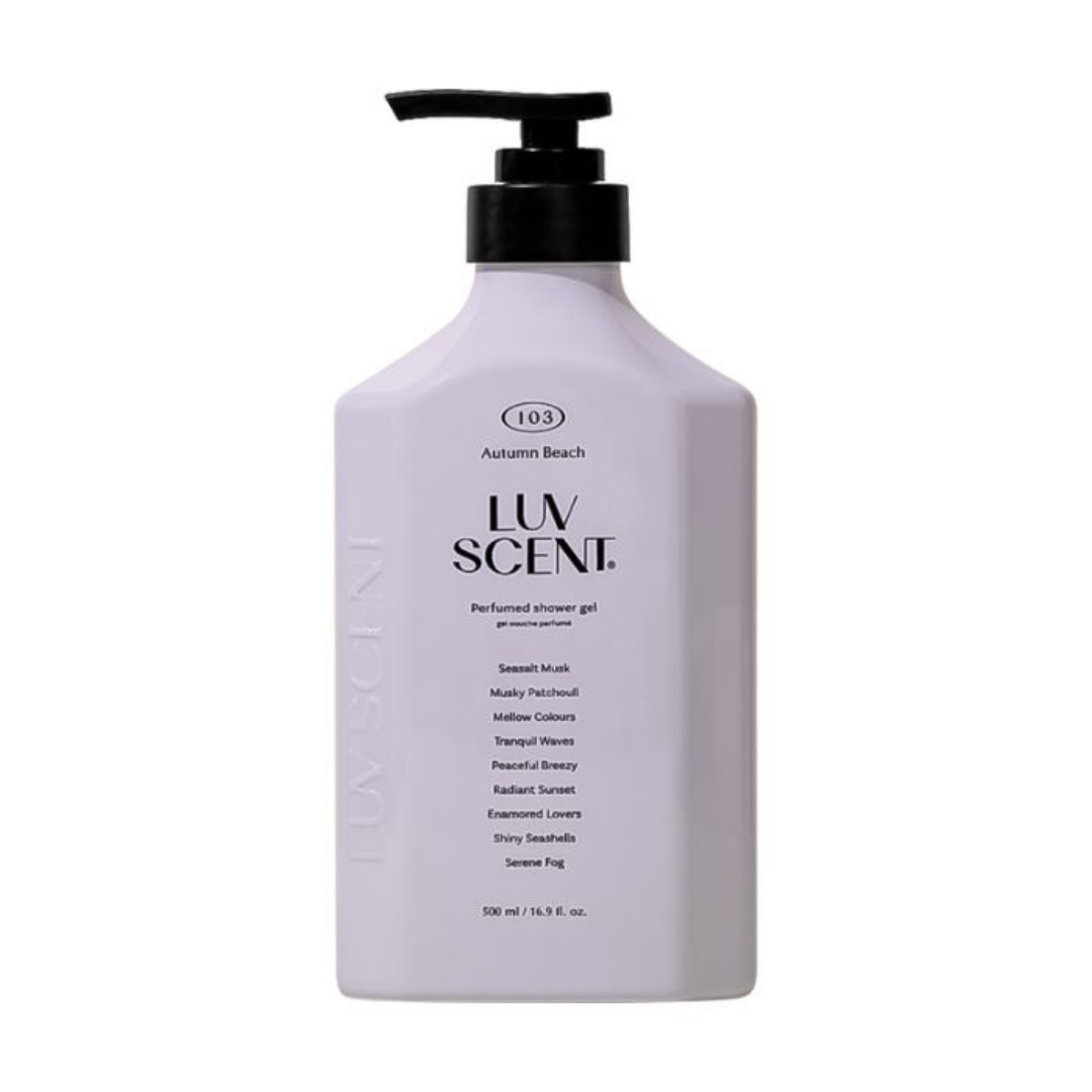 (LUVSCENT) Autumn Beach Sea Salt Musk Body Wash 500ml