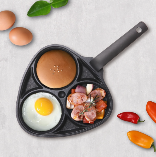 (Cookin Clover) 3-Hole Egg Pan
