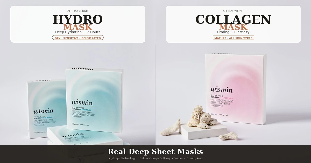 All Day Young, All Night Nourished: The Science Behind WISMIN's Real Deep Sheet Masks