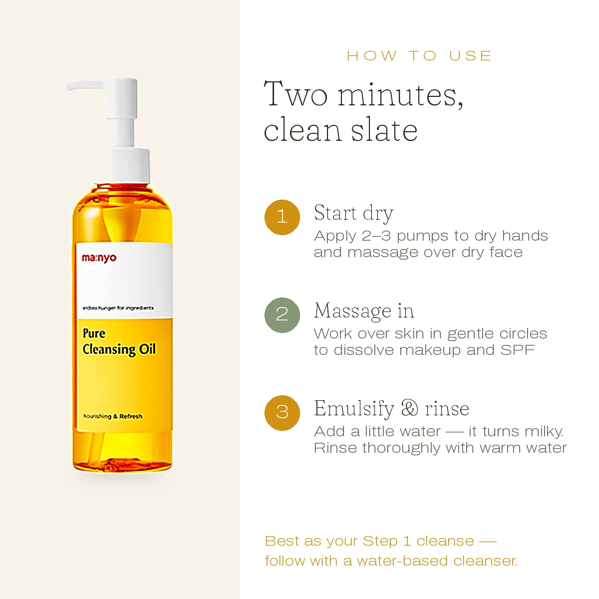 (Ma:nyo) Pure Cleansing Oil - 200ml