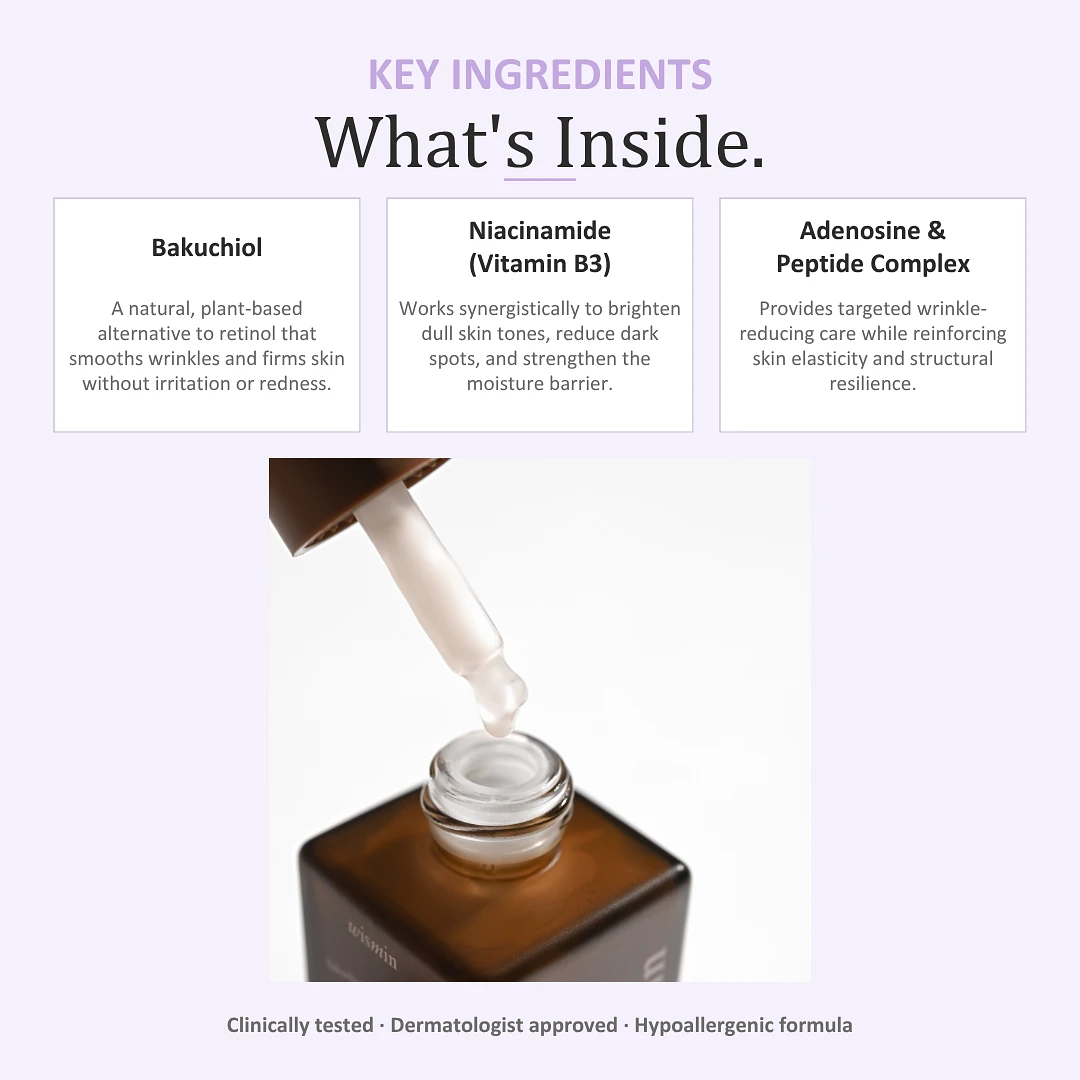 (WISMIN) Bakuchiol All Day Young Ampoule 15ml