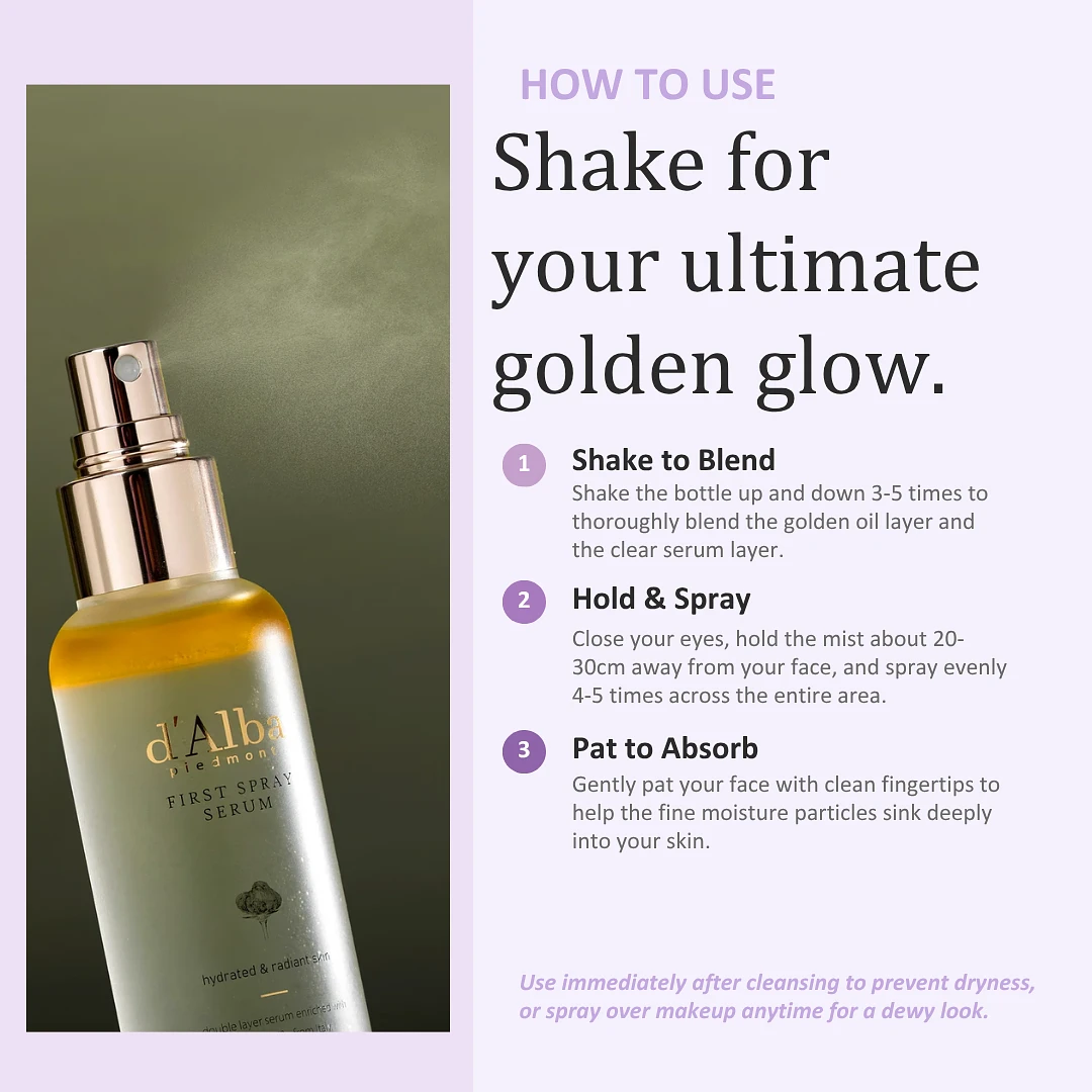 (d'Alba) First Spray Serum - 100ml