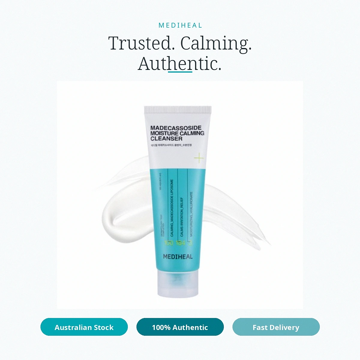 (Mediheal) Madecassoside Moisture Calming Cleanser 120ml