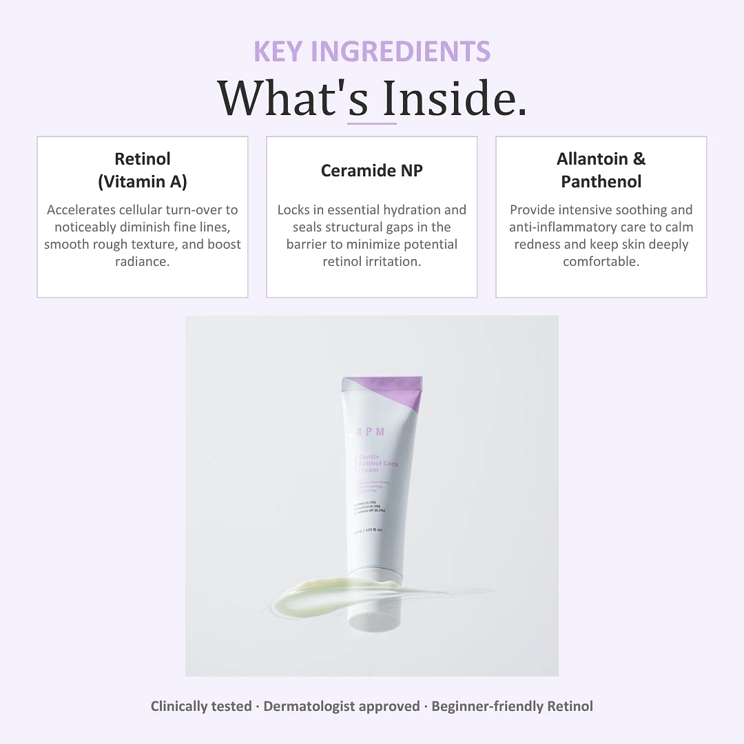 (4PM) Gentle Retinol Cera Cream 30ml