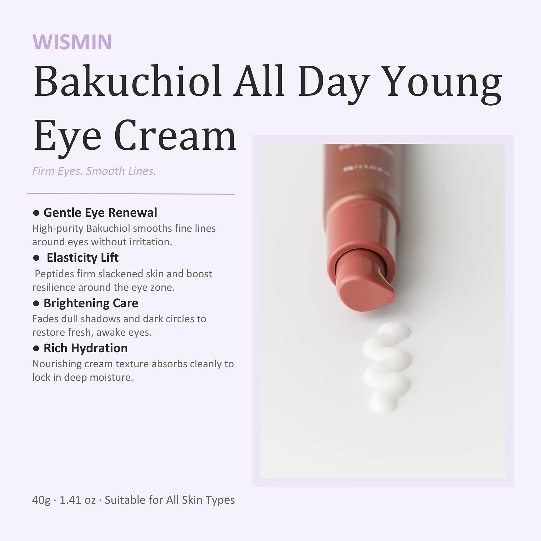 (WISMIN) Bakuchiol All Day Young Eye Cream 40g
