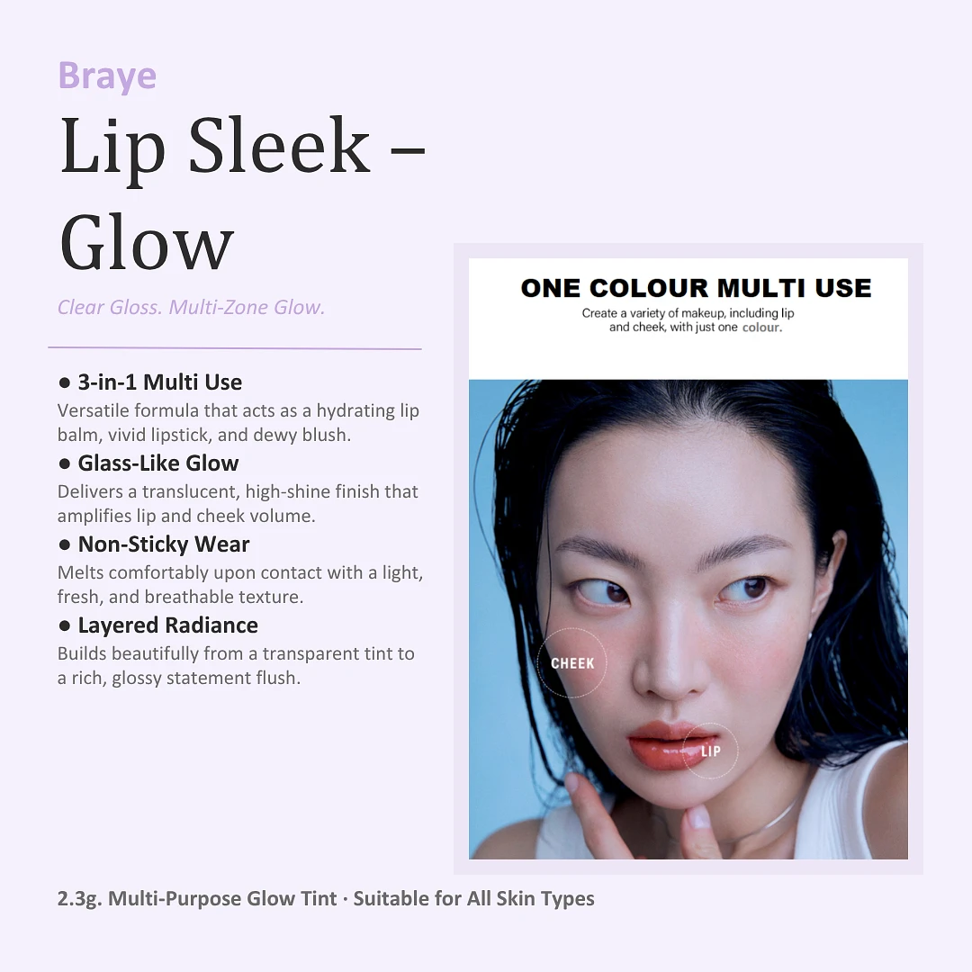 (Braye) Lip Sleek – Glow