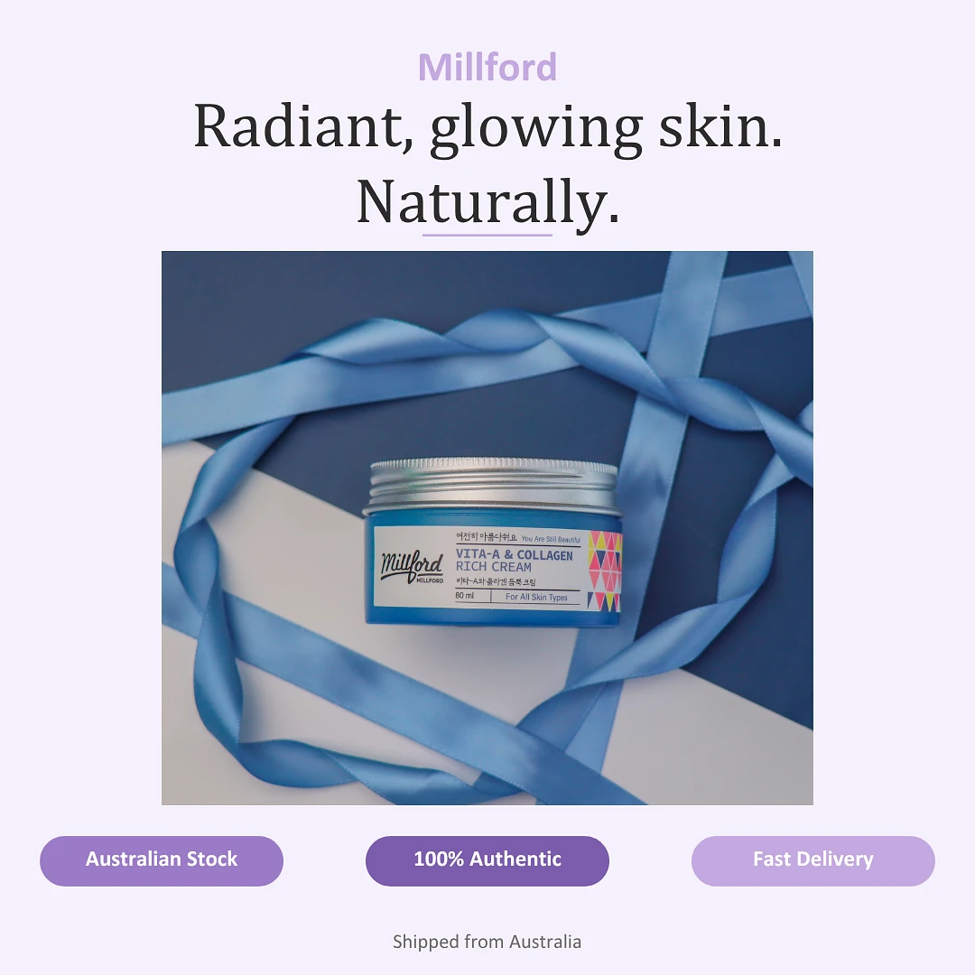 (Millford) Vita A & Collagen Rich Cream 80ml
