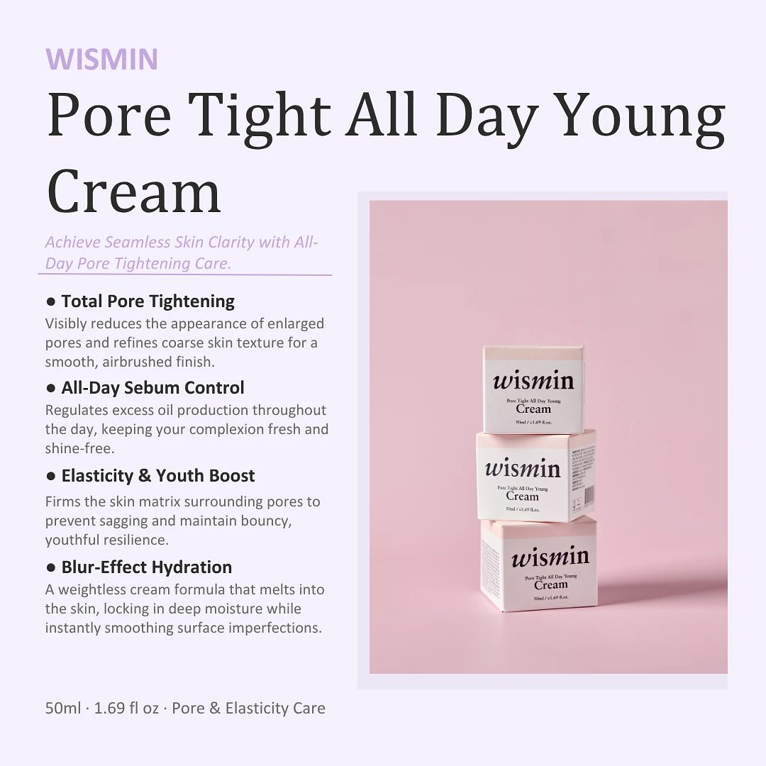 (WISMIN) Pore Tight All Day Young Cream 50ml