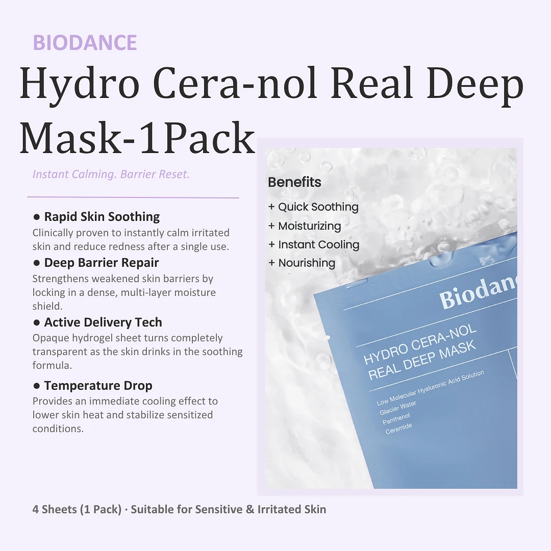 (BIODANCE) Real Deep Mask Mixed Bundle 2 Pack(8 Sheets)