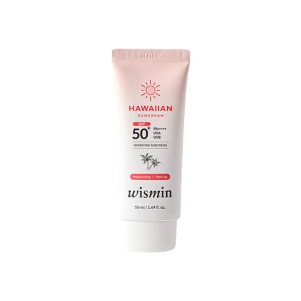 (WISMIN) Cotton Fruit Water Hawaiian Sun Cream 50ml