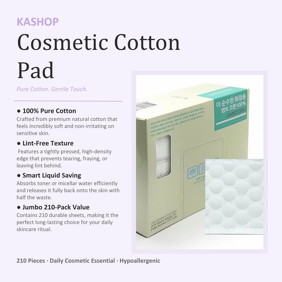 Cosmetic Cotton Pad 210pcs