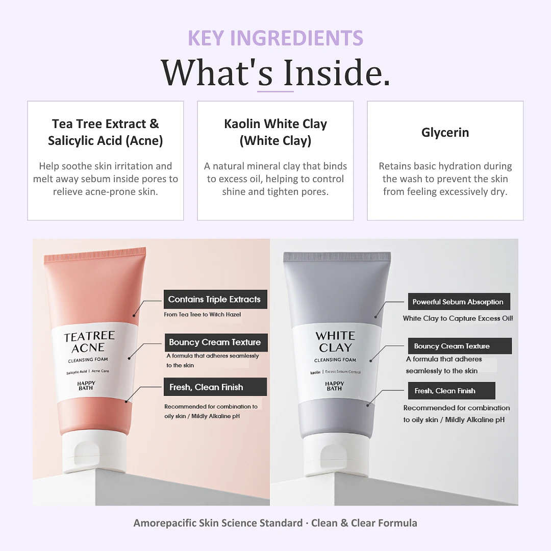 (Happy Bath) Cleansing Foam 150g