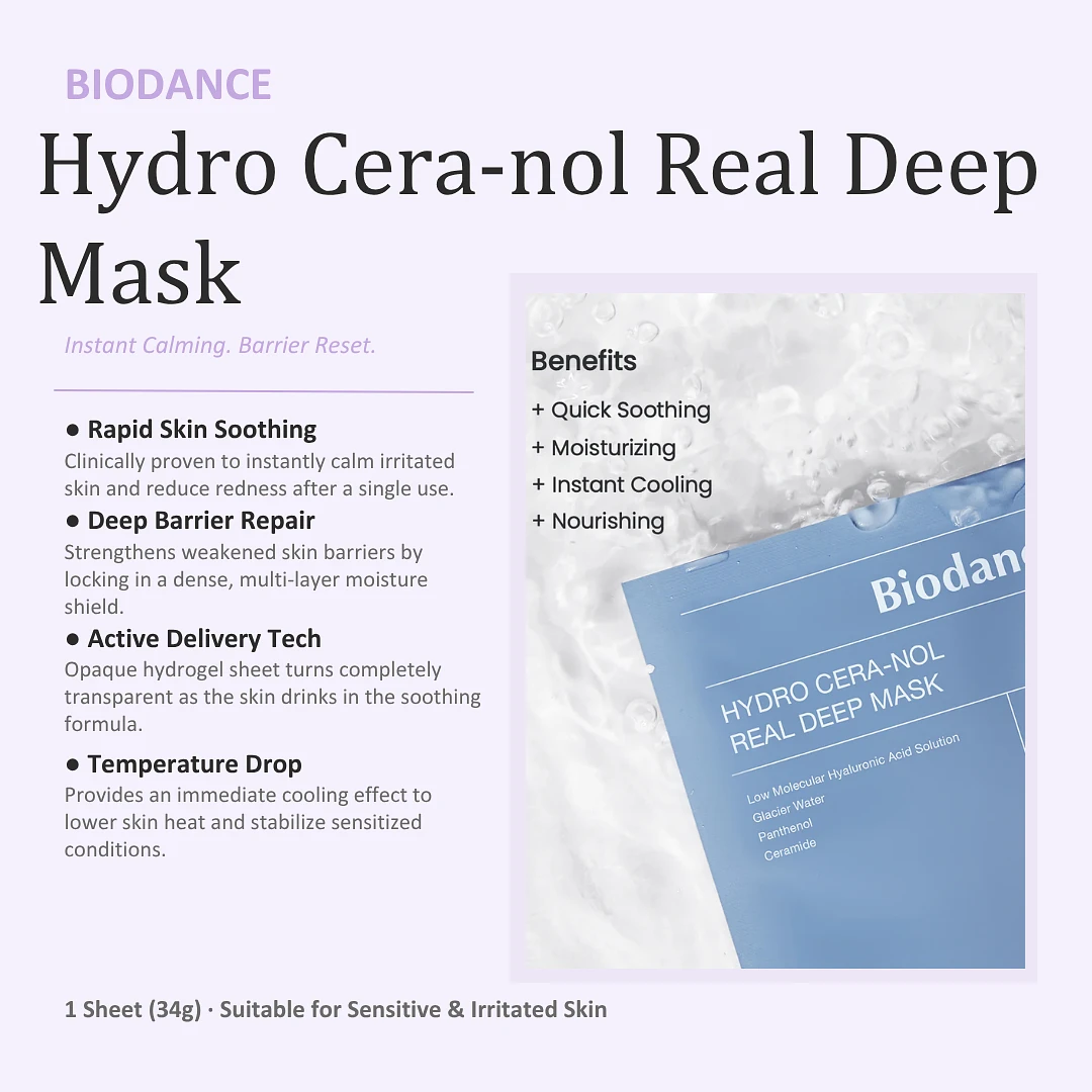 (BIODANCE) Hydro Cera-nol Real Deep Mask 1 sheet