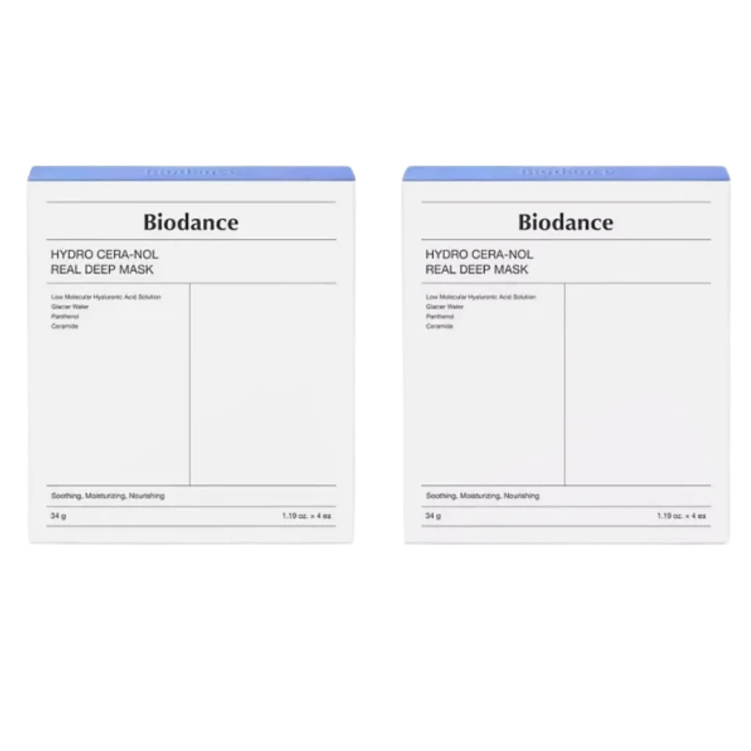 (BIODANCE) Hydro Cera-nol Real Deep Mask 2 Pack ( 8 Sheets)