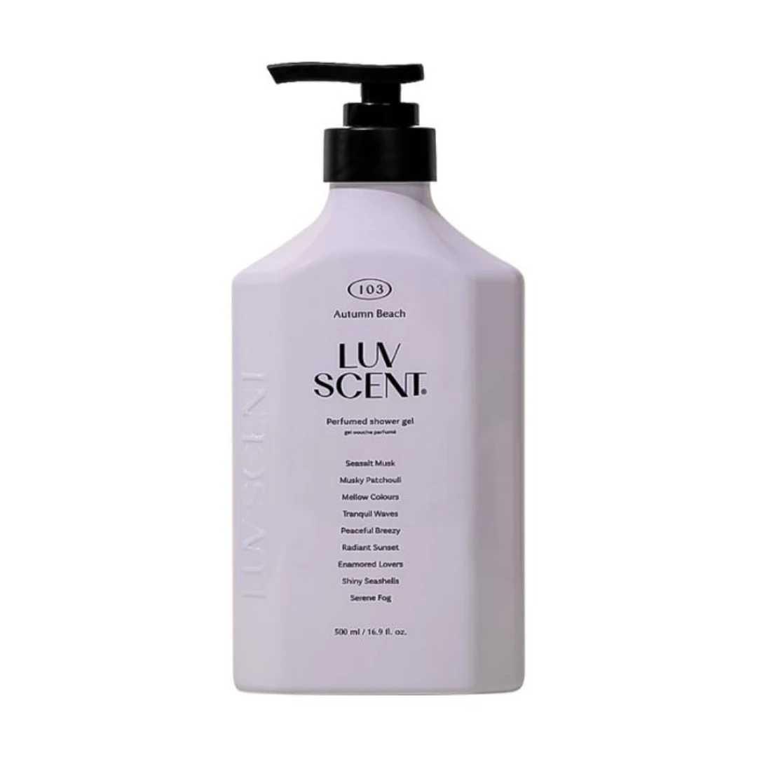 (LUVSCENT) Autumn Beach Sea Salt Musk Body Wash 500ml