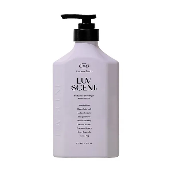 (LUVSCENT) Autumn Beach Sea Salt Musk Body Wash 500ml