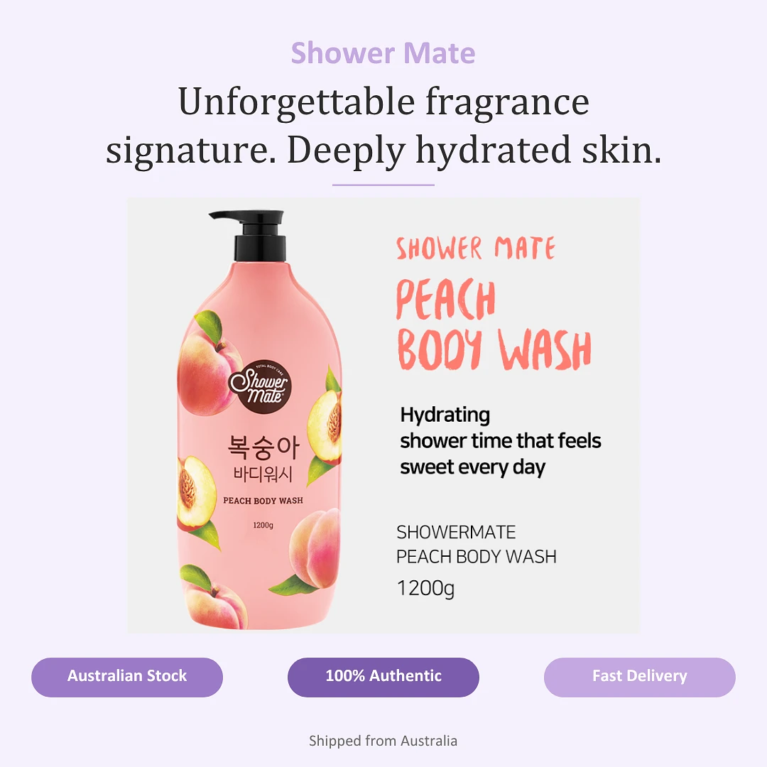 (Shower Mate) Body Wash 1.2kg (Peach)