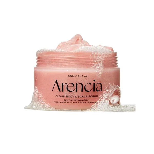 (Arencia) Fresh Cloud Body & Scalp Scrub - Lavender & Pear