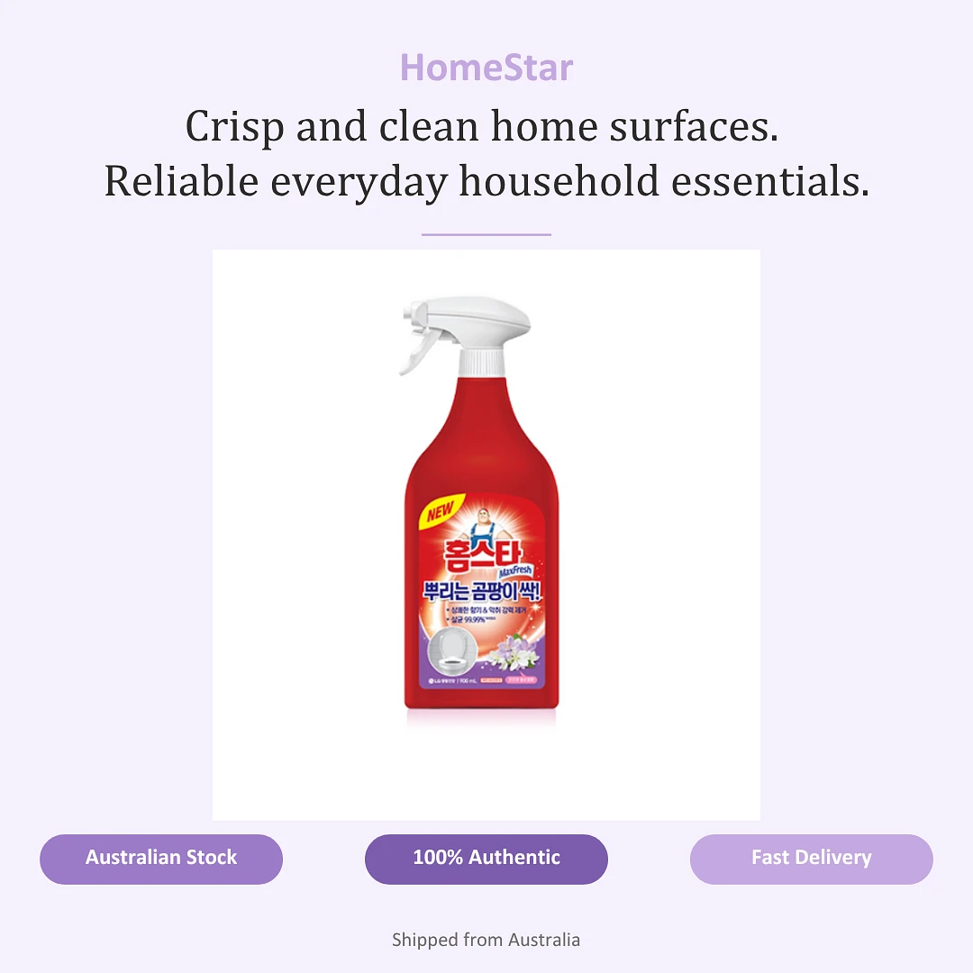 (HomeStar) MaxFresh Mold & Mildew Removal Spray 900 ml