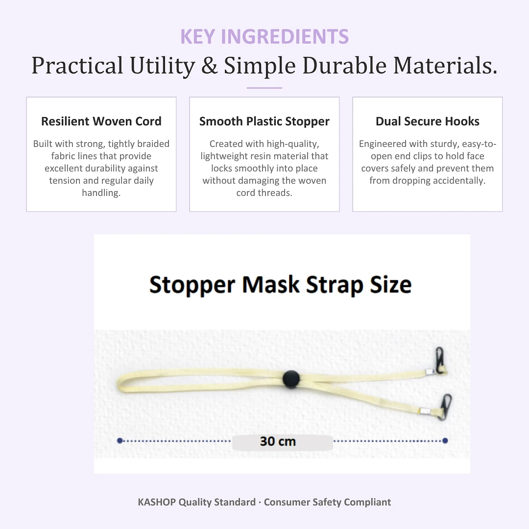 Adjuster Stopper Mask Strap