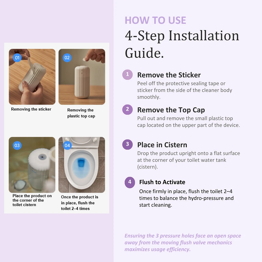 Auto Toilet Cleaner