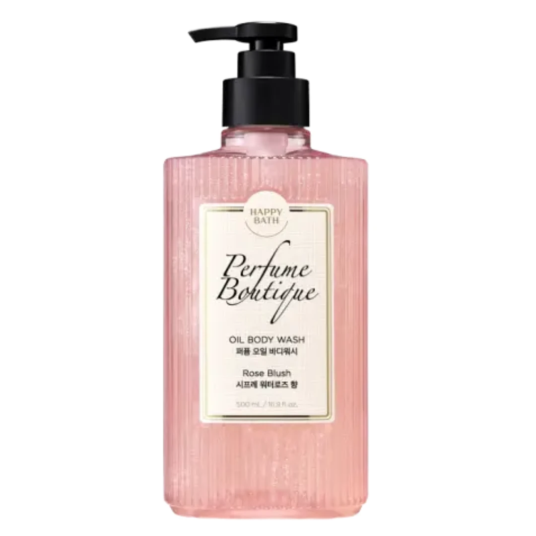 (HappyBath) Perfume Boutique Oil Body Wash [Rose Blush] - 500ml