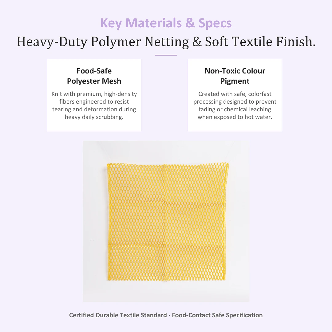 (Easy Well) Perfect Dish Washing Net (2pcs)