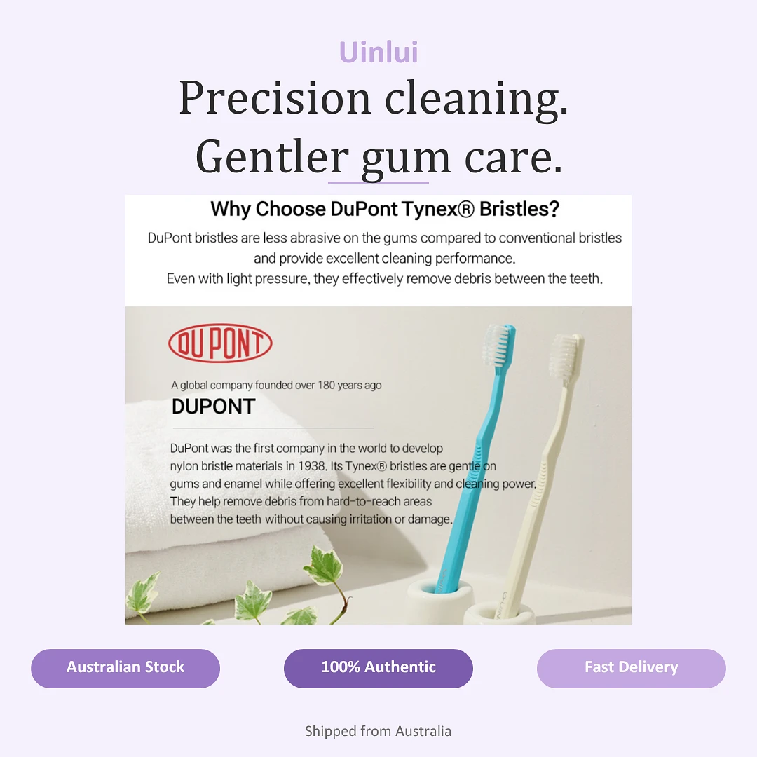 (Uinlui) Eco-pick toothbrush 8P for Adult