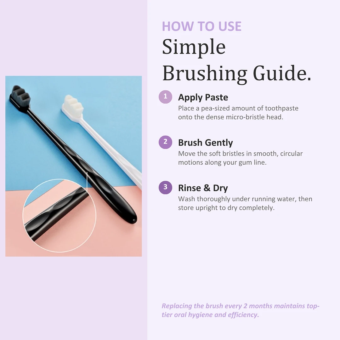 Super Ultra soft toothbrush