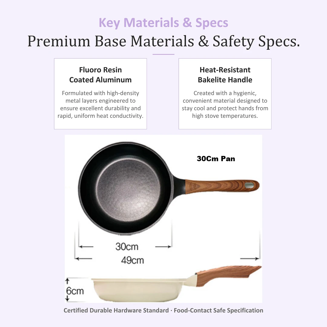 ( Eco Cook) Frying Pan 30Cm