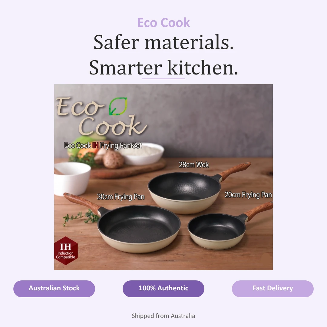 (Eco Cook) Wok 28Cm