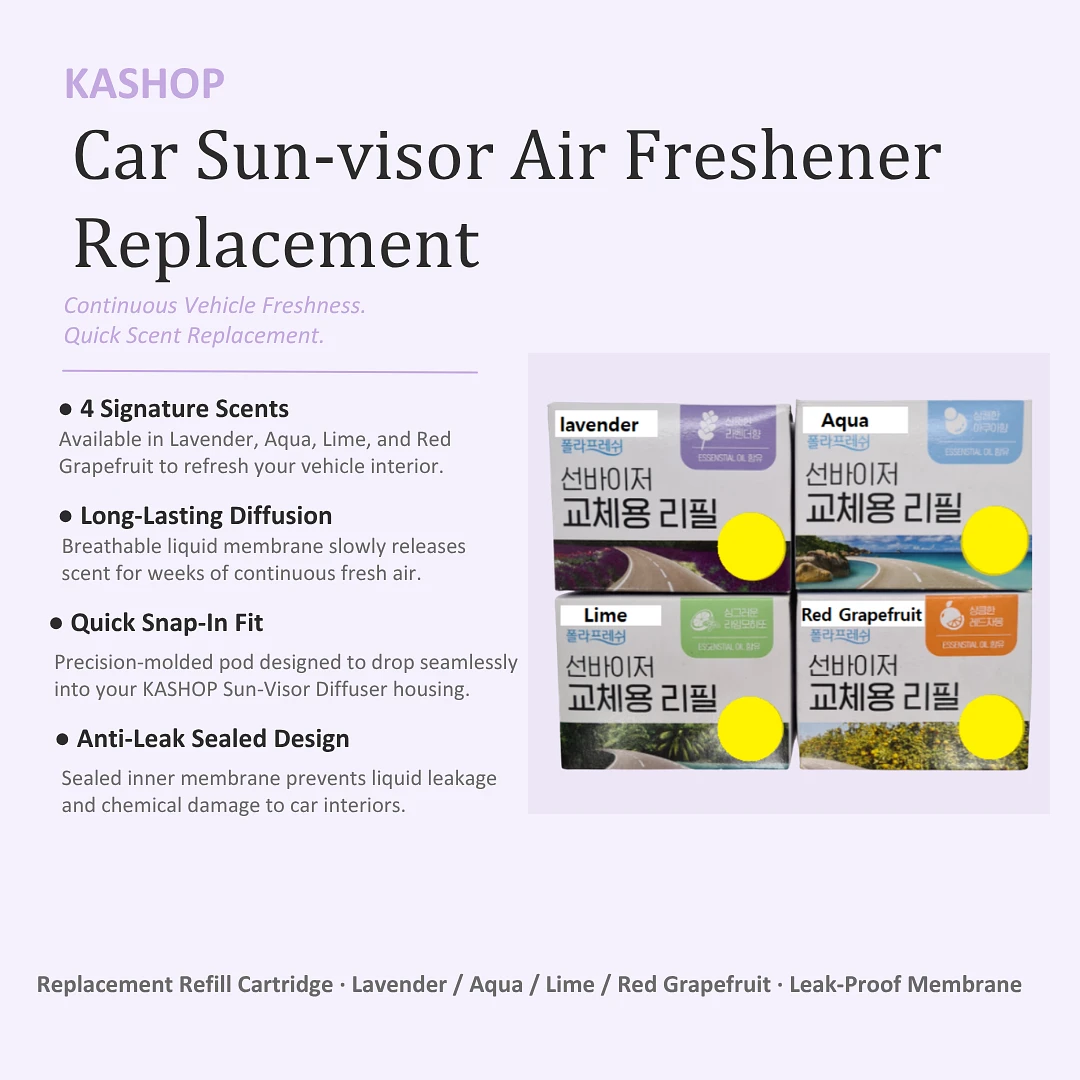 Car Sun-visor Air Freshener Replacement