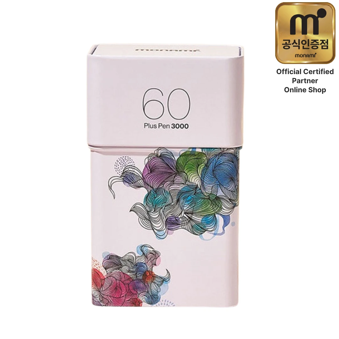 (Monami) Plus Pen 3000 Fiber Tip Fineliner (60 Set)