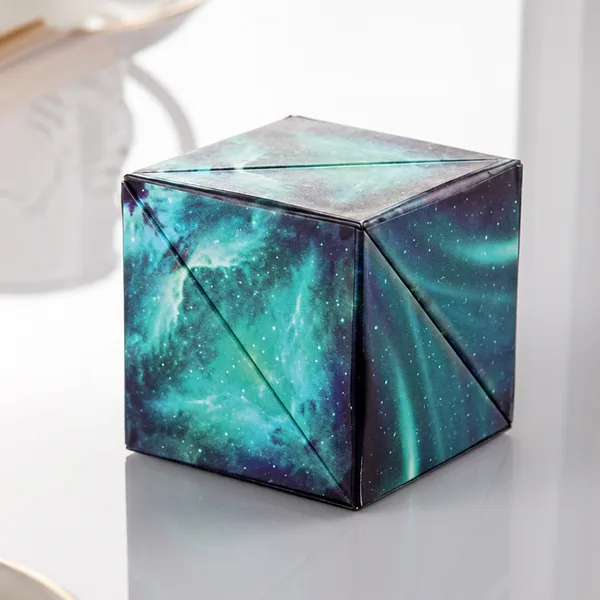 Galaxy 3D Magnetic Magic Cube - Green