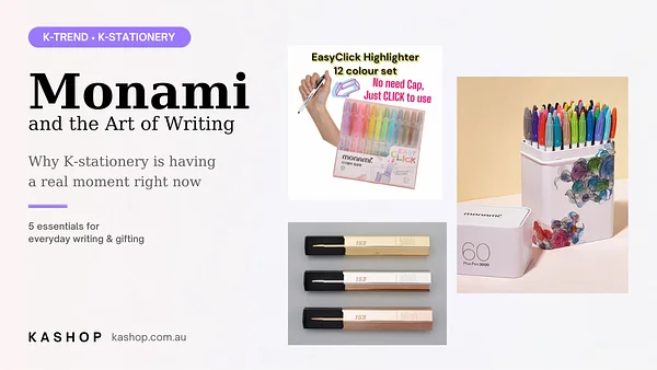Monami and the Art of Writing: Why K-Stationery Is Having a Moment