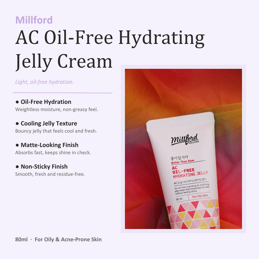 (Millford) AC Oil-Free Hydrating Jelly Cream 80ml