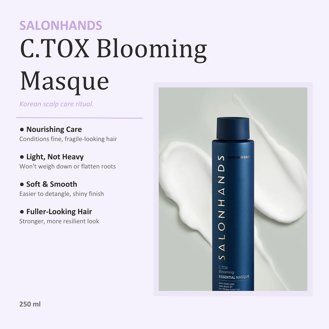 (SALONHANDS) C.TOX Blooming Essential Masque 250ml
