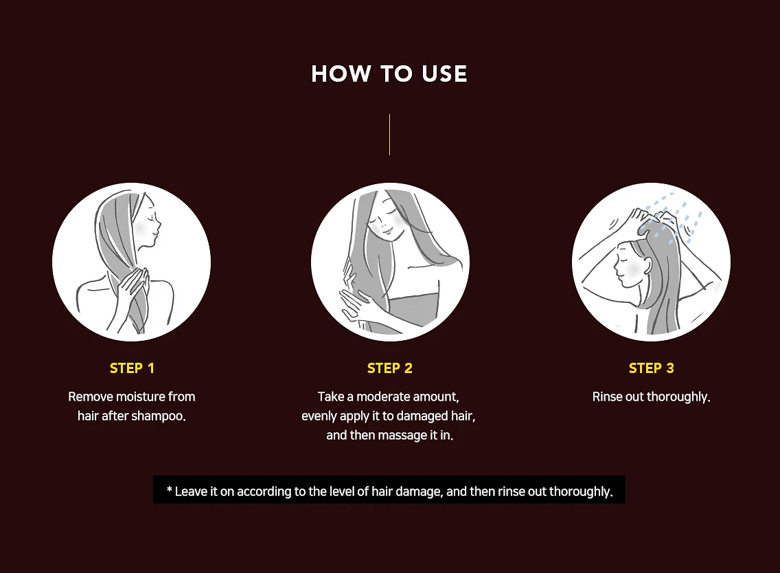 Kerasys Advanced 10X Repair Ampoule Hair Pack 300ml - Basic