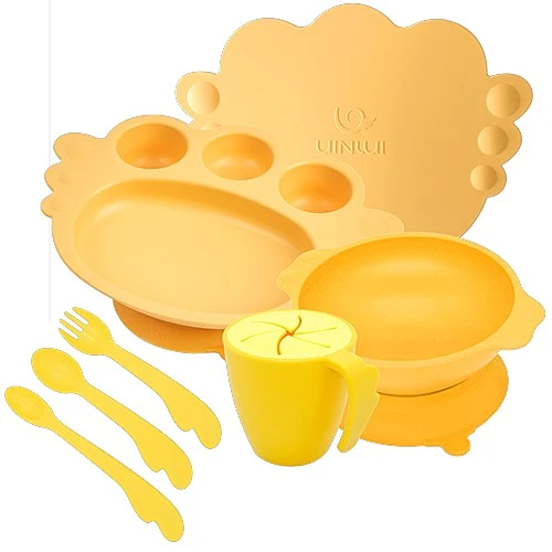 Uinlui Suction angel tray giftbox(All Banana yellow)