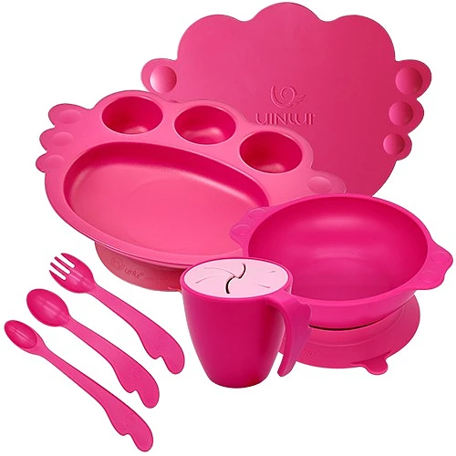 Uinlui Suction angel tray giftbox(All Berry pink)