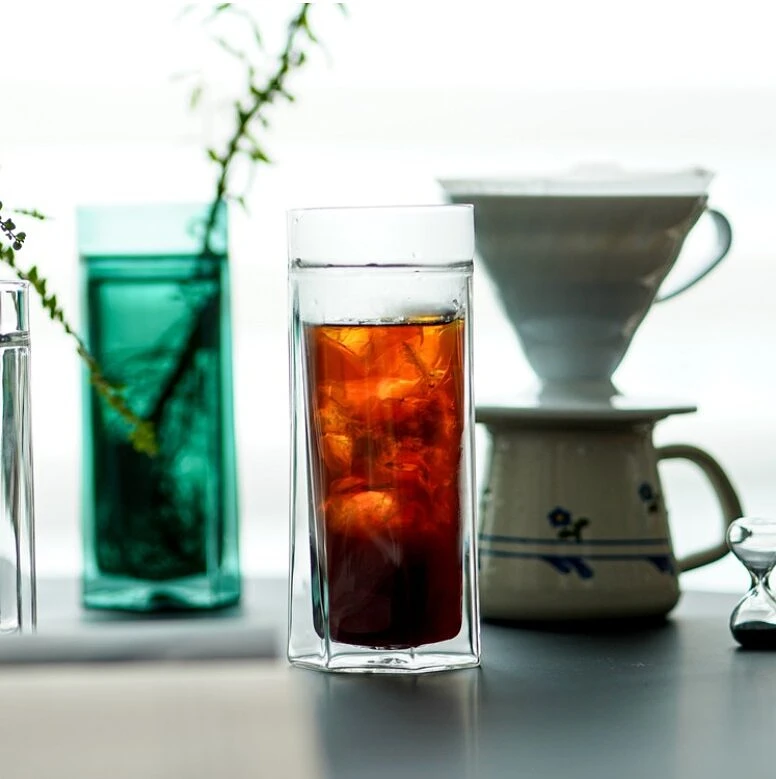 Fiirn-Kide Double Wall Glass 420ml- Crystal Clear