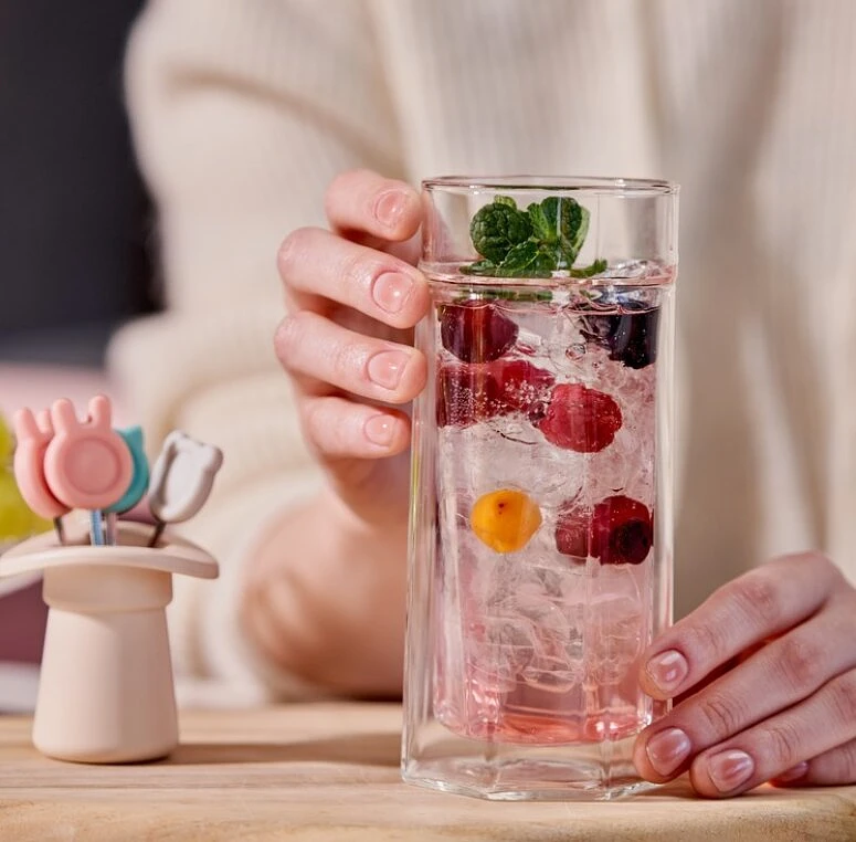 Fiirn-Kide Double Wall Glass 420ml- Crystal Clear