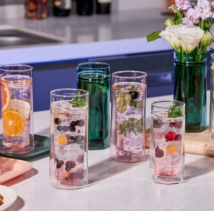 Fiirn-Kide Double Wall Glass 280ml -Crystal clear