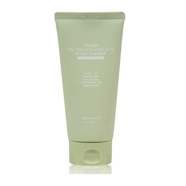 (DERMASHARE) Vegan Tea Tree Acne pH Balance Foam Cleanser 150ml