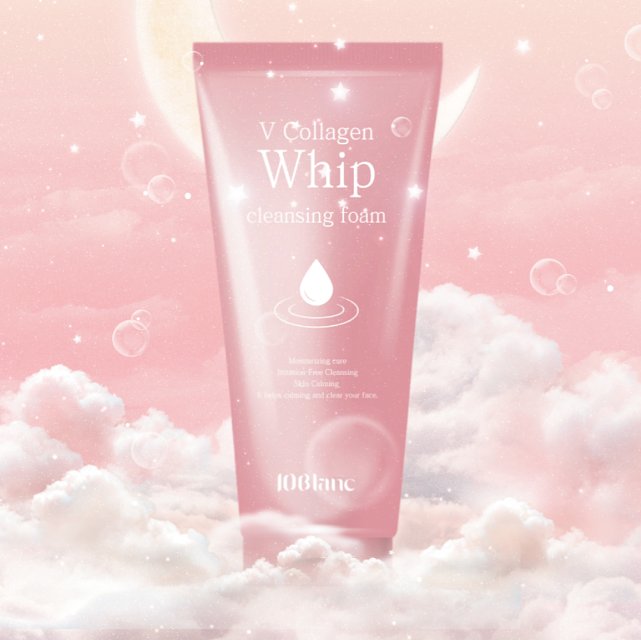 (10BLANC) V Collagen Whip Cleansing Foam 120ml