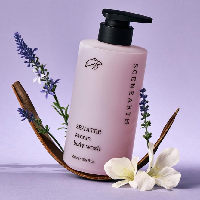 (ScenEarth) Sea'ater Aroma Body Wash 500ml