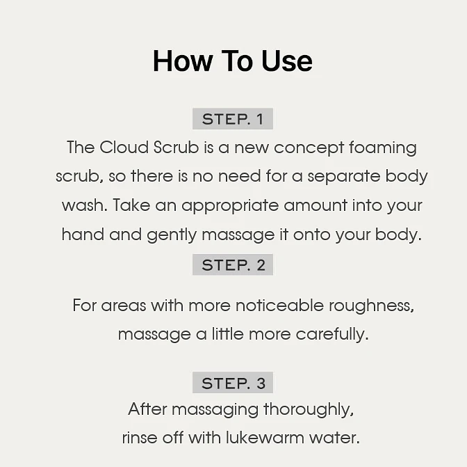 Arencia Fresh Cloud Body & Scalp Scrub - Lavender & Pear