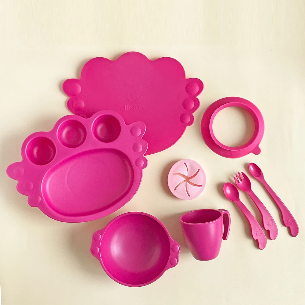 Uinlui Suction angel tray giftbox(All Berry pink)